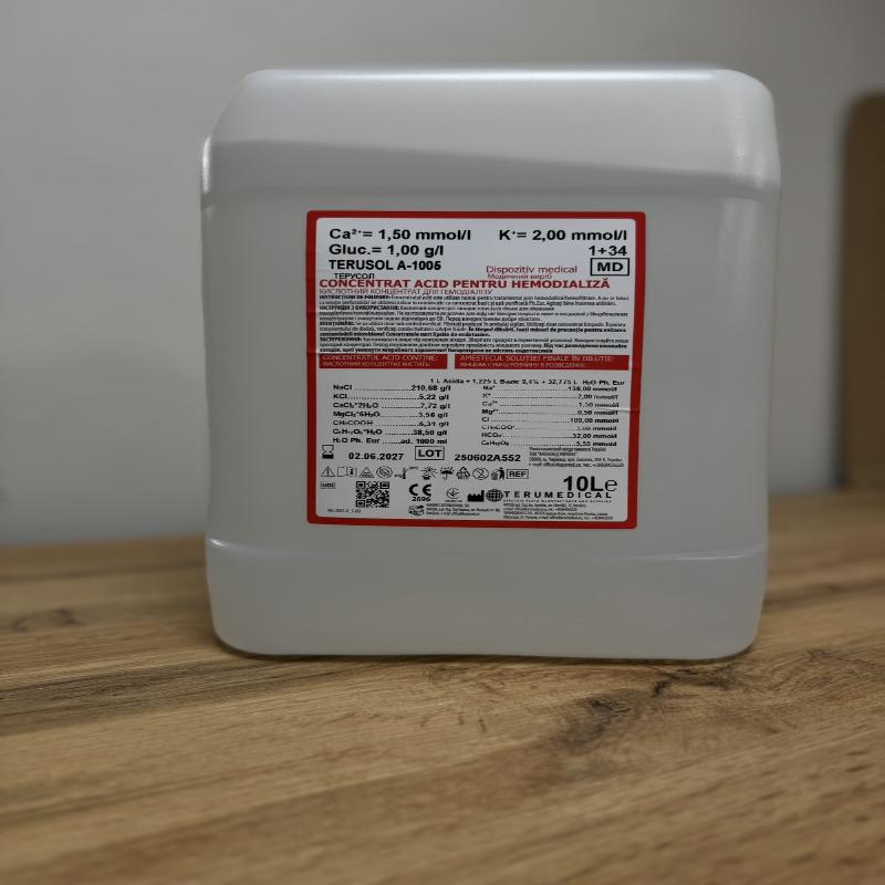 Кислотний концентрат для гемодіалізуТерусол А-1005